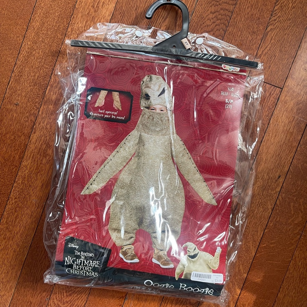 Oogie Boogie Costume for Toddlers by Disguise – The Nightmare Before Christmas